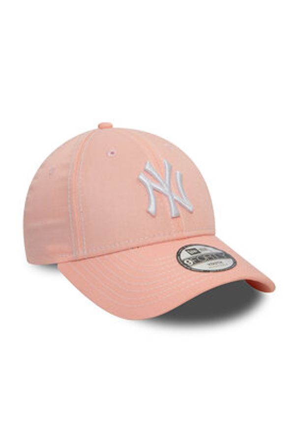 New Era Czapka z daszkiem Yth Stitch 9Forty 60565285 Różowy. Kolor: różowy. Materiał: bawełna, materiał