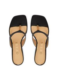 Guess Japonki FLJYZA LEA03 Czarny. Kolor: czarny. Materiał: skóra #1