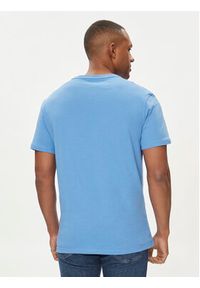 TOMMY HILFIGER - Tommy Hilfiger T-Shirt Logo UM0UM02916 Niebieski Regular Fit. Kolor: niebieski. Materiał: bawełna #3