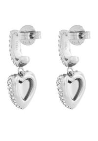 Guess Kolczyki JUBE05 021JW Srebrny. Materiał: metalowe. Kolor: srebrny #6