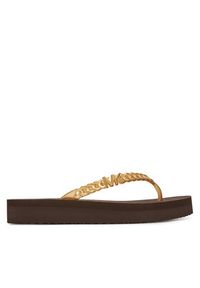 MICHAEL Michael Kors Japonki Zaza 40S5ZAFA1B Brązowy. Kolor: brązowy. Materiał: syntetyk #6