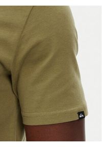 Quiksilver T-Shirt Ev Three Seas Ss EQYZT08051 Khaki Regular Fit. Kolor: brązowy. Materiał: bawełna