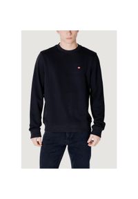 Napapijri - Bluza Mężczyzna NAPAPIJRI BALIS CREW SUM 2. Typ kołnierza: bez kaptura. Kolor: czarny. Materiał: bawełna #1