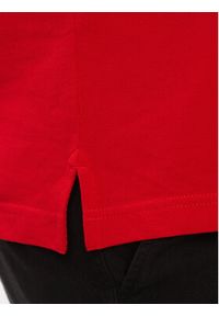 Tommy Jeans Polo DM0DM18313 Czerwony Regular Fit. Typ kołnierza: polo. Kolor: czerwony. Materiał: bawełna #3