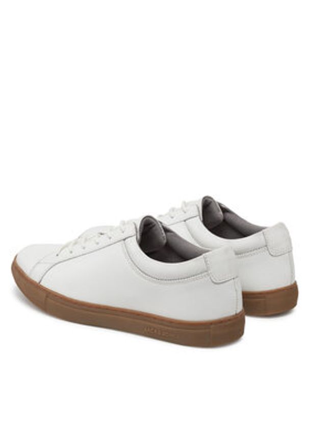 Jack & Jones Sneakersy JFWGALAXY 12202588 Biały. Kolor: biały. Materiał: skóra