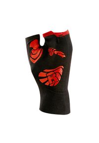 R-EVENGE - Rękawica techniczna Fitness dla dorosłych antypoślizgowe, czarna. Kolor: czarny. Materiał: lycra. Sport: fitness #1