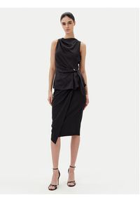 Rinascimento Bluzka CFC0019901002 Czarny Regular Fit. Kolor: czarny. Materiał: syntetyk #4