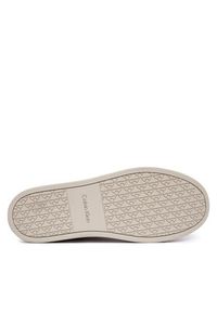 Calvin Klein Sneakersy Classic Cups Laceup Knit HM0HM02130 Beżowy. Kolor: beżowy. Materiał: materiał #5