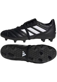 Adidas - Buty piłkarskie adidas Copa Gloro Fg GY9045 czarne czarne. Zapięcie: sznurówki. Kolor: czarny. Materiał: skóra. Szerokość cholewki: normalna. Sport: piłka nożna #1