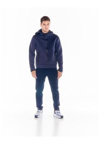 LEONE 1947 APPAREL - Męska kurtka piankowa Leone z neoprenu Basic. Kolor: niebieski. Materiał: neopren. Sport: turystyka piesza
