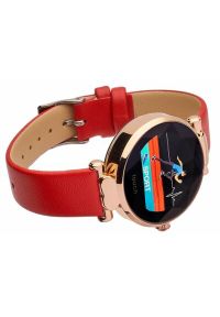 Smartwatch GARETT Women Lisa Czerwono-Złoty. Rodzaj zegarka: smartwatch. Kolor: złoty, wielokolorowy, czerwony. Styl: elegancki #5