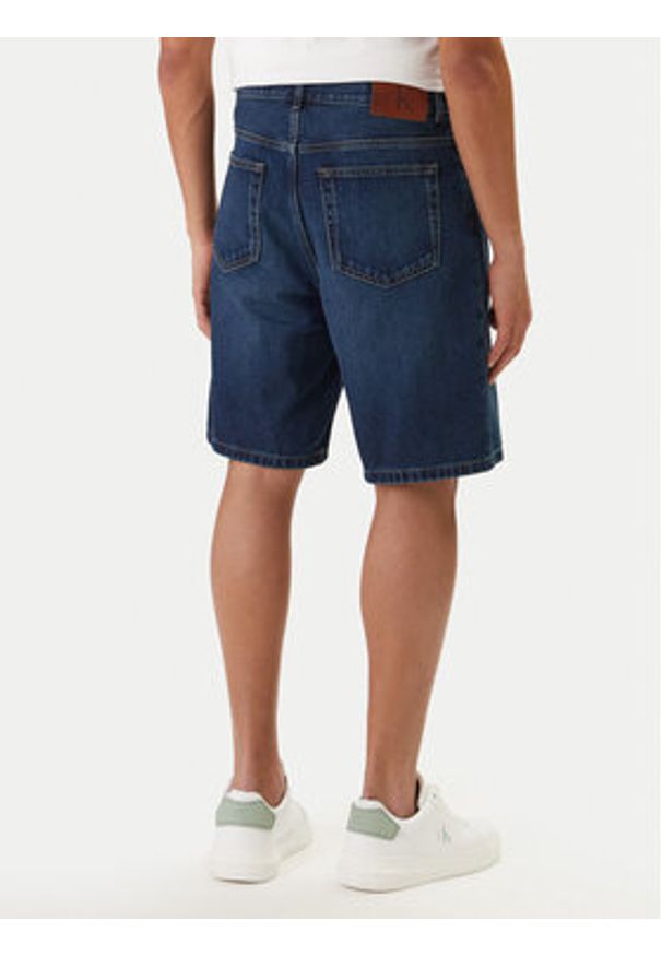 Calvin Klein Jeans Szorty jeansowe LV04RF792G Niebieski. Kolor: niebieski. Materiał: bawełna