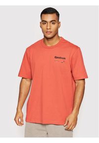 Reebok T-Shirt Classics H54409 Pomarańczowy Oversize. Kolor: pomarańczowy. Materiał: bawełna #1