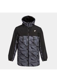 Wodoodporna kurtka Joma Explorer. Kolor: brązowy, wielokolorowy, szary. Sport: turystyka piesza