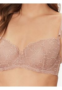 Hunkemöller Biustonosz z fiszbiną Anya 206262 Beżowy. Kolor: beżowy. Materiał: syntetyk