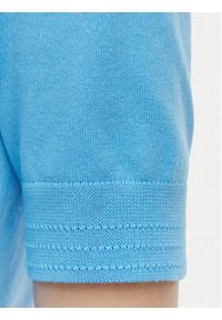 TOMMY HILFIGER - Tommy Hilfiger Sweter WW0WW49705 Niebieski Slim Fit. Kolor: niebieski. Materiał: syntetyk #5