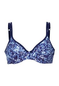 Cellbes Góra od bikini niebieski we wzory female niebieski/ze wzorem 75D. Kolor: niebieski #1