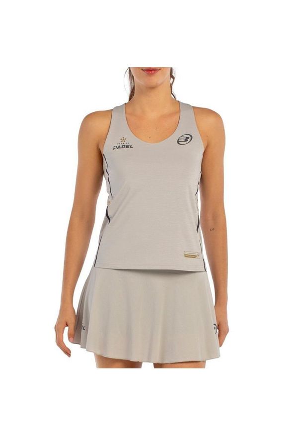 Camiseta Tirantes Bullpadel Acora Mujer. Kolor: brązowy