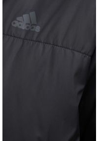 adidas Performance kurtka damska kolor czarny przejściowa. Kolor: czarny. Materiał: materiał #5