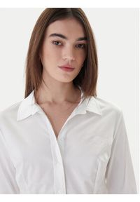 Guess Koszula W2YH41 WAF10 Biały Slim Fit. Kolor: biały. Materiał: bawełna #3