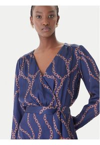 Rinascimento Sukienka koktajlowa CFC0128008003 Granatowy Regular Fit. Kolor: niebieski. Materiał: syntetyk. Styl: wizytowy #6