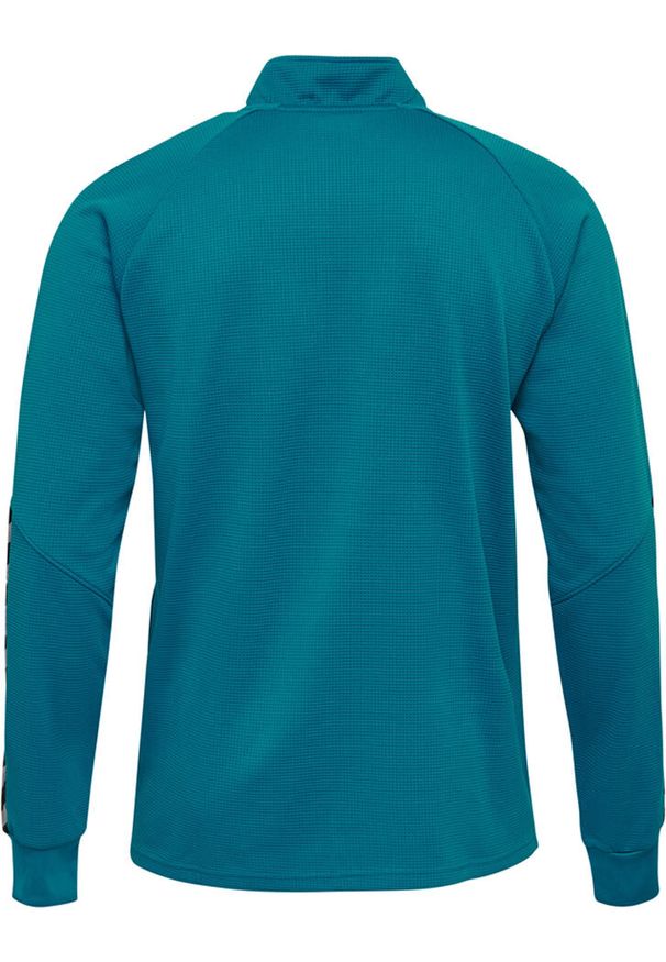 Kurtka Hummel Zip hmlAUTHENTIC Poly. Kolor: turkusowy, wielokolorowy, niebieski. Materiał: poliester. Sport: fitness