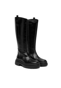 Aigner Kozaki 1252040 Czarny. Kolor: czarny. Materiał: skóra #6