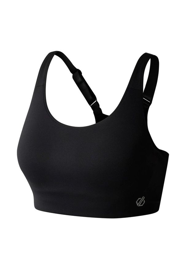 DARE 2B - Biustonosz sportowy damski Power. Kolor: czarny. Materiał: materiał. Sport: fitness