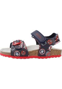 Geox - Sandały GEOX B SANDAL CHALKI BOY Niebieski. Kolor: niebieski. Materiał: syntetyk, tkanina. Sezon: lato
