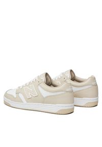 New Balance Sneakersy BB480LBB Beżowy. Kolor: beżowy. Materiał: skóra #3