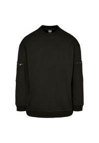 Bluza Urban Classics training terry crew. Kolor: czarny #1