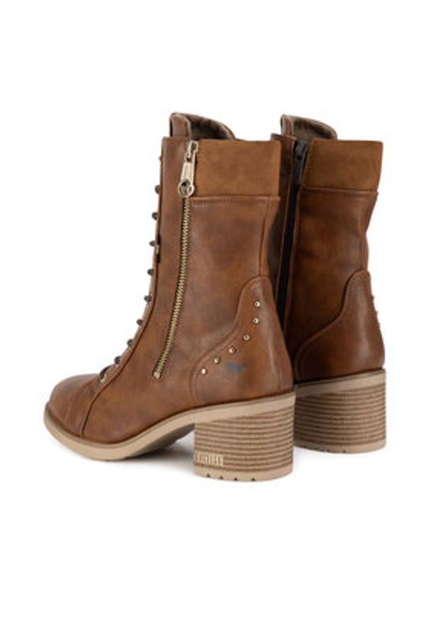 Mustang Trzewiki 1441-508-307 Brązowy. Kolor: brązowy. Materiał: materiał