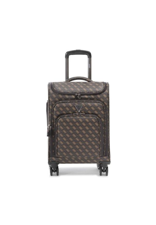 Guess Walizka średnia Divvy (Q) Travel TWQ883 09830 Brązowy. Kolor: brązowy