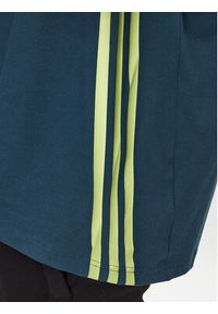 Adidas - adidas T-Shirt IN1614 Turkusowy Loose Fit. Kolor: turkusowy. Materiał: bawełna #8