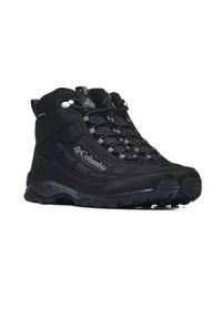 columbia - Buty trekkingowe męskie Columbia Firecamp Boot. Wysokość cholewki: za kostkę. Kolor: wielokolorowy, czarny. Materiał: syntetyk, materiał. Szerokość cholewki: normalna. Sport: turystyka piesza #2