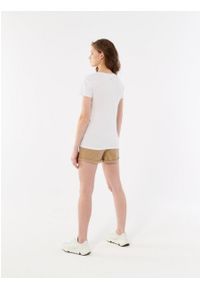 outhorn - Gładki t-shirt damski. Materiał: bawełna, elastan, jersey. Wzór: gładki #2