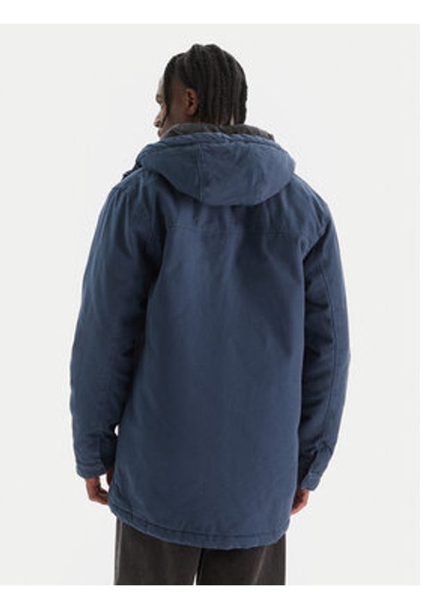DC Shoes Parka Juryfield EDYJK03262 Granatowy Regular Fit. Kolor: niebieski. Materiał: bawełna