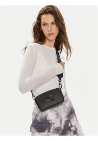 Steve Madden Torebka Brisa SM13001031 Czarny. Kolor: czarny. Materiał: skórzane
