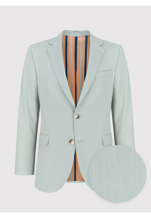 Pako Lorente - PAKO LORENTE – Marynarka garniturowa P22SF-3G-018-M-S. Okazja: na komunię. Wzór: gładki