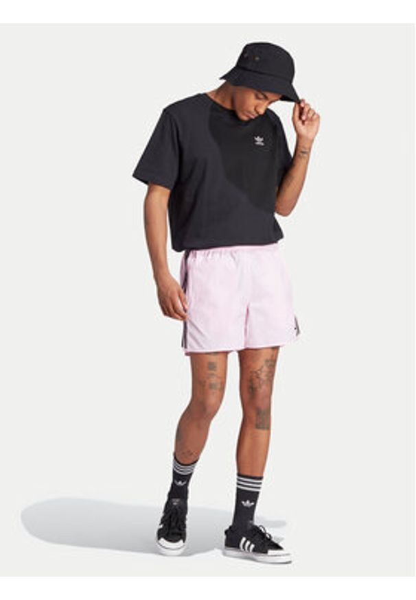 Adidas - adidas T-Shirt adicolor Classics Trefoil II5760 Czarny Loose Fit. Kolor: czarny. Materiał: bawełna