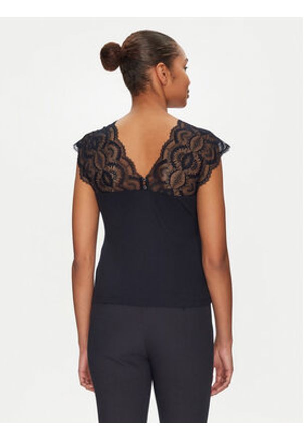 Morgan Bluzka 222-DELO Granatowy Regular Fit. Kolor: niebieski. Materiał: syntetyk