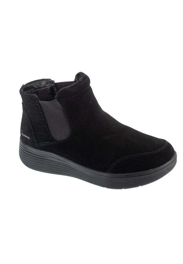 skechers - Buty zimowe damskie, Arch Fit Laguna - Harvest Moons. Kolor: czarny. Sezon: zima