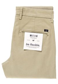 Mustang - MUSTANG SPODNIE MĘSKIE BeFlex Chino Beige 1009076 3276 #5