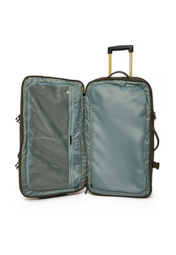 Quiksilver Walizka duża EQYBL03198 Zielony. Kolor: zielony. Materiał: materiał