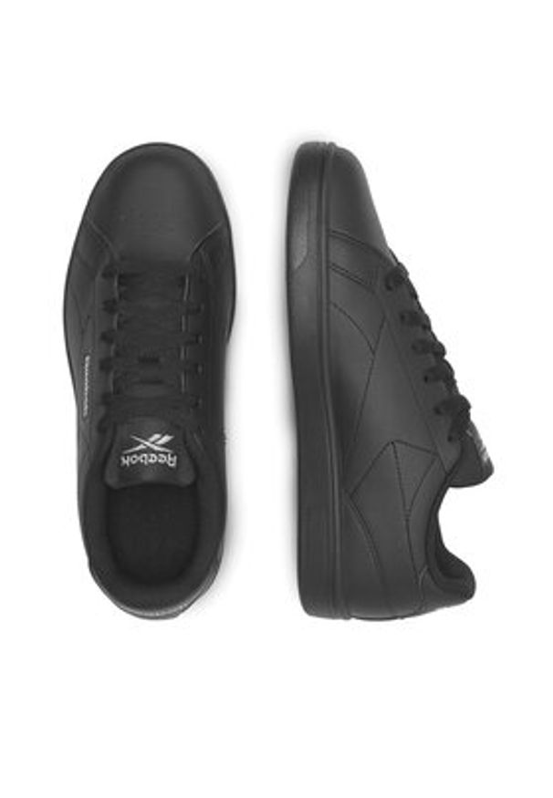 Reebok Sneakersy COURT CLEAN 100074382 Czarny. Kolor: czarny. Materiał: materiał