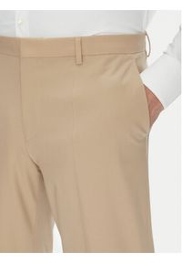 Hugo - HUGO Garnitur Henry/Getlin232X 50530116 Beżowy Slim Fit. Kolor: beżowy. Materiał: syntetyk #3