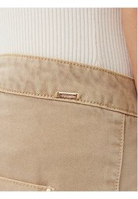 Morgan Spodnie materiałowe 251-PICHAK Beżowy Wide Leg. Kolor: beżowy. Materiał: bawełna #5