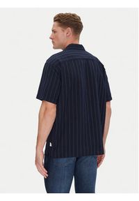 Jack & Jones - Jack&Jones Koszula Luke 12271099 Granatowy Relaxed Fit. Kolor: niebieski. Materiał: bawełna, syntetyk
