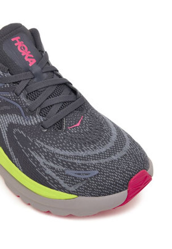 HOKA - Hoka Buty do biegania Arahi 8 1168691 Szary. Kolor: szary. Materiał: materiał