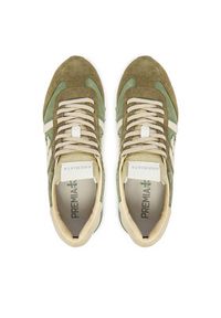 Premiata Sneakersy Lucy Var 7256N Zielony. Kolor: zielony. Materiał: skóra, zamsz #2